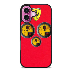 FERRARI SPEEDOMETER iPhone 16 Plus Case Cover