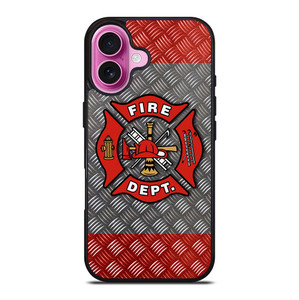 FIREFIGHTER FIREMAN PLATE iPhone 16 Plus Case Cover