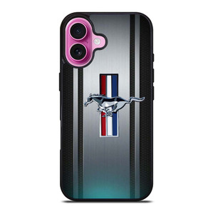 FORD MUSTANG PLATE LOGO iPhone 16 Plus Case Cover