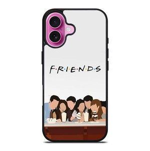 FRIENDS CARTOON iPhone 16 Plus Case Cover