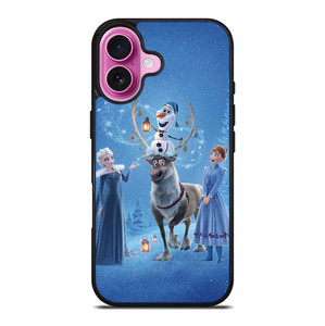 FROZEN DISNEY CARTOON iPhone 16 Plus Case Cover