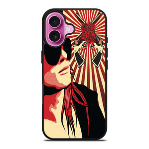 GUNS N ROSES AXL iPhone 16 Plus Case Cover