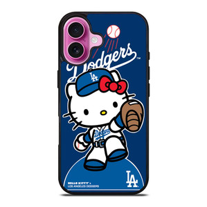 HELLO KITTY LA DODGERS iPhone 16 Plus Case Cover