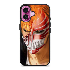 ICHIGO KUROSAKI FACE BLEACH ANIME iPhone 16 Plus Case Cover