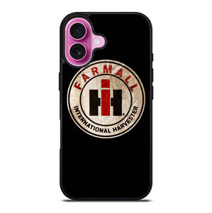 IH INTERNATIONAL HARVESTER FARMALL LOGO TRACTOR EMBLEM iPhone 16 Plus Case Cover