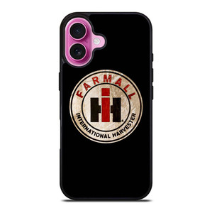 IH INTERNATIONAL HARVESTER FARMALL LOGO iPhone 16 Plus Case Cover