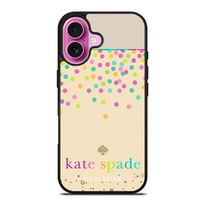 KATE SPADE NEW YORK RAINBOW POLKADOTS iPhone 16 Plus Case Cover