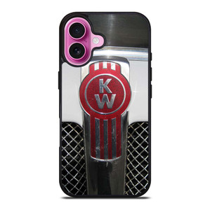 KENWORTH TRUCK LOGO GRAY iPhone 16 Plus Case Cover
