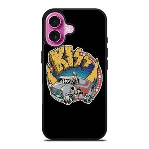 KISS BAND LOGO VAN iPhone 16 Plus Case Cover