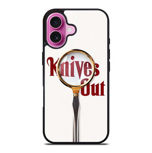 KNIVES OUT MOVIES ART iPhone 16 Plus Case Cover
