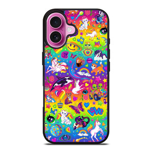LISA FRANK SWAG CUTE iPhone 16 Plus Case Cover