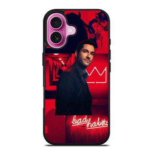 LUCIFER MOVIES BAD HABITS iPhone 16 Plus Case Cover