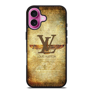 LV LOUIS VUITTON LOGO ICON GOLDEN EAGLE iPhone 16 Plus Case Cover