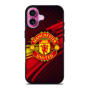 MANCHESTER UNITED LOGO iPhone 16 Plus Case Cover