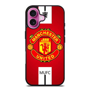 MANCHESTER UNITED RED DEVILS iPhone 16 Plus Case Cover