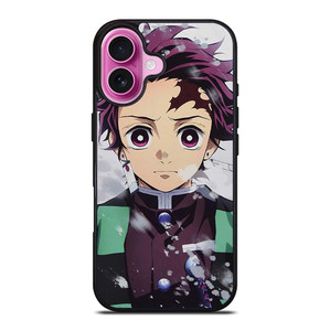 MANGA ANIME DEMON SLAYER NEZUKO KAMADO iPhone 16 Plus Case Cover