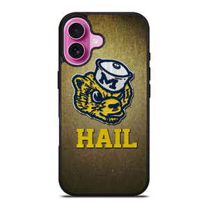 MICHIGAN WOLVERINES MASCOT iPhone 16 Plus Case Cover
