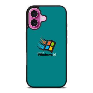 MICROSOFT WINDOWS 95 RETRO LOGO iPhone 16 Plus Case Cover