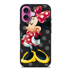 MINNIE MOUSE CUTE POLKADOT iPhone 16 Plus Case Cover