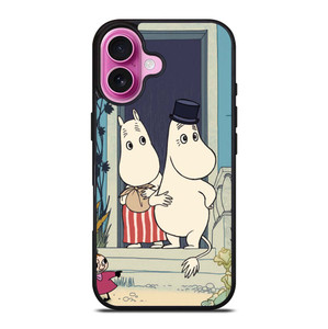 MOOMIN CARTOON iPhone 16 Plus Case Cover