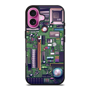 MOTHERBOARD CIRCUIT BOARD COMPUTER iPhone 16 Plus Case Cover