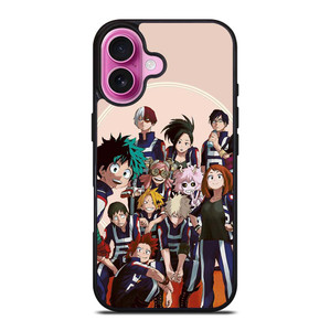 MY HERO ACADEMIA ANIME CHARACTER iPhone 16 Plus Case Cover