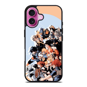 MY HERO ACADEMIA CHARACTER iPhone 16 Plus Case Cover