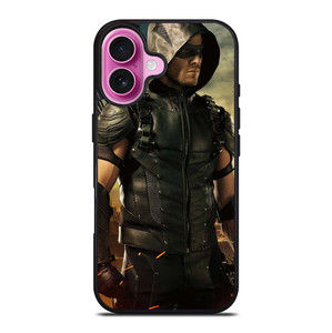 OLIVER QUEEN ARROW iPhone 16 Plus Case Cover