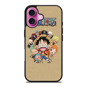 ONE PIECE CUTE MINI CHARACTER ANIME MANGE iPhone 16 Plus Case Cover