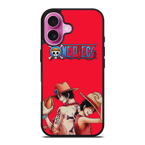 ONE PIECE LUFFY AND ACE iPhone 16 Plus Case Cover