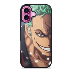 ONE PIECE ZORO FACE iPhone 16 Plus Case Cover