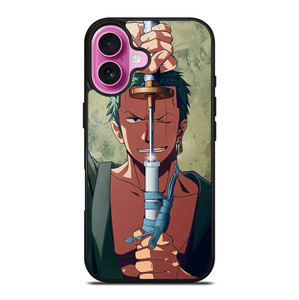 ONE PIECE ZORO SWORD iPhone 16 Plus Case Cover