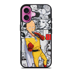 ONE PUNCH MAN SAITAMA COMIC iPhone 16 Plus Case Cover