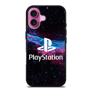 PLAYSTATION PS NEBULA LOGO iPhone 16 Plus Case Cover