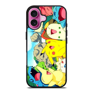 POKEMON CHARACTER iPhone 16 Plus Case Cover