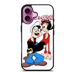 POPEYE AND OLIVE In Love iPhone 16 Plus Case Cover