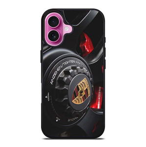 PORSCHE WHEEL LOGO ICON iPhone 16 Plus Case Cover