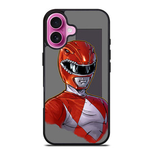 POWER RANGERS RED iPhone 16 Plus Case Cover