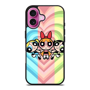 POWERPUFF GIRLS CARTOON NETWORK iPhone 16 Plus Case Cover