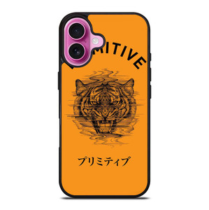 PRIMITIVE SKATEBOARDING TIGER LOGO iPhone 16 Plus Case Cover