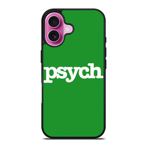 PSYCH iPhone 16 Plus Case Cover