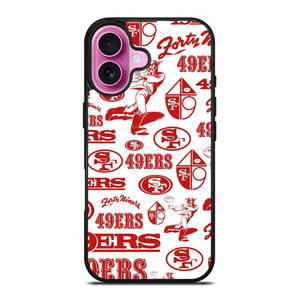SAN FRANCISCO 49ERS LOGO FORTY NINERS FOOTBALL iPhone 16 Plus Case Cover