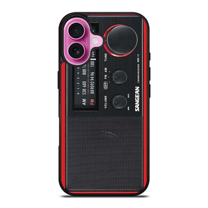 SANGEAN RED RADIO iPhone 16 Plus Case Cover