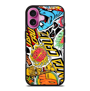 SANTA CRUZ POSTER iPhone 16 Plus Case Cover