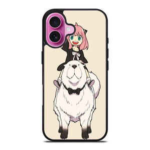SPY X FAMILY ANYA AND BOND FORGER MANGA ANIME iPhone 16 Plus Case Cover