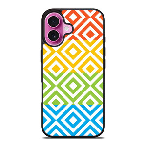 SQUARE PATTERN iPhone 16 Plus Case Cover