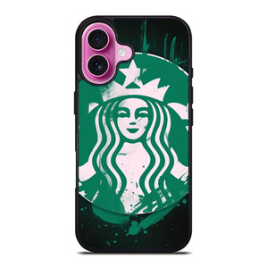 STARBUCKS COFFEE LOGO ART iPhone 16 Plus Case Cover