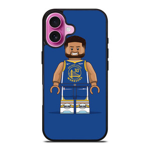 STEPHEN CURRY GOLDEN STATE WARRIORS NBA LEGO BASKETBALL iPhone 16 Plus Case Cover