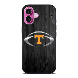 TENNESSE VOLUNTEERS WOODEN LOGO iPhone 16 Plus Case Cover