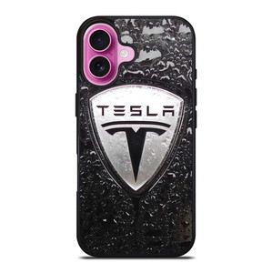 TESLA MOTORS EMBLEM iPhone 16 Plus Case Cover